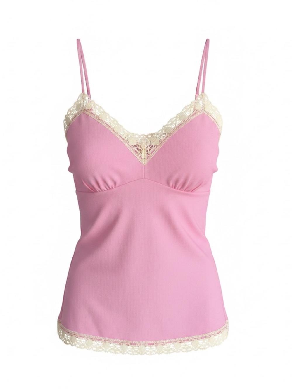 Gold Hawk 💯 silk pink cami